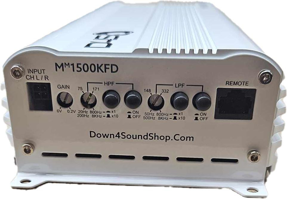Down4Sound MM1500KFD (mini Maxx) - 1500W RMS Mini Full Bridge Amplifier