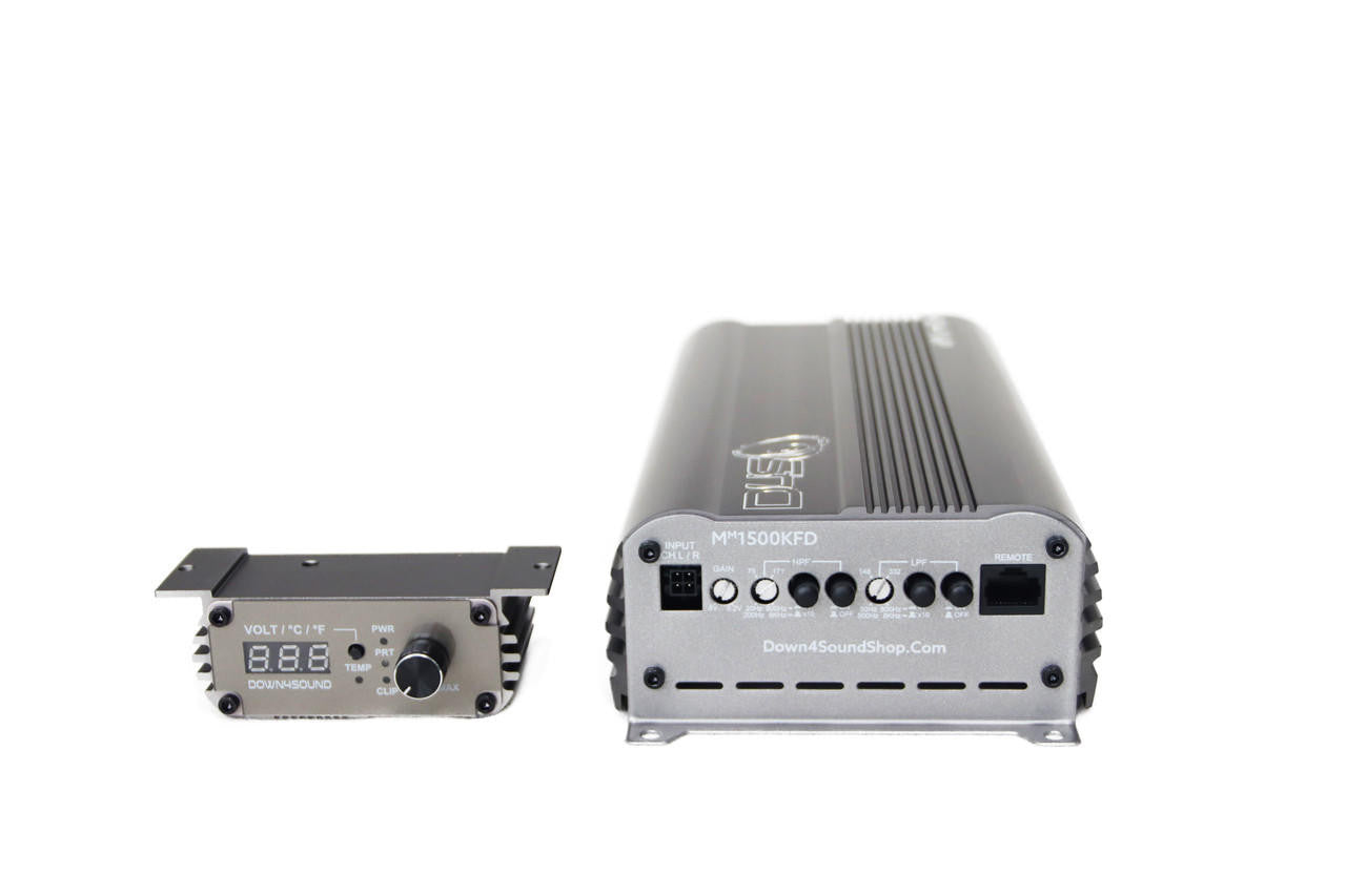 Down4Sound MM1500KFD (mini Maxx) - 1500W RMS Mini Full Bridge Amplifier