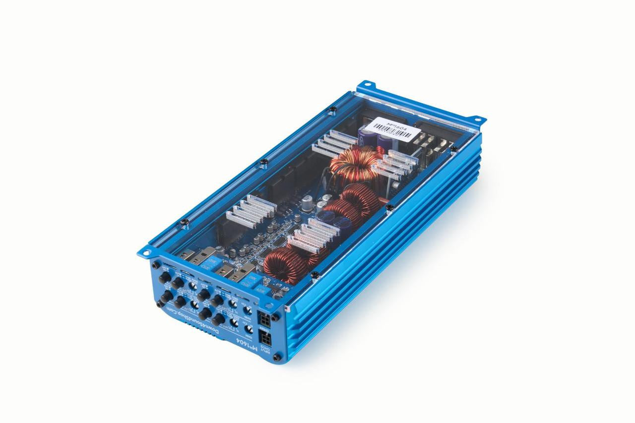 Down4Sound MM1604 (mini Maxx) - 600W RMS Mini 4 Channel Car Audio Amplifier