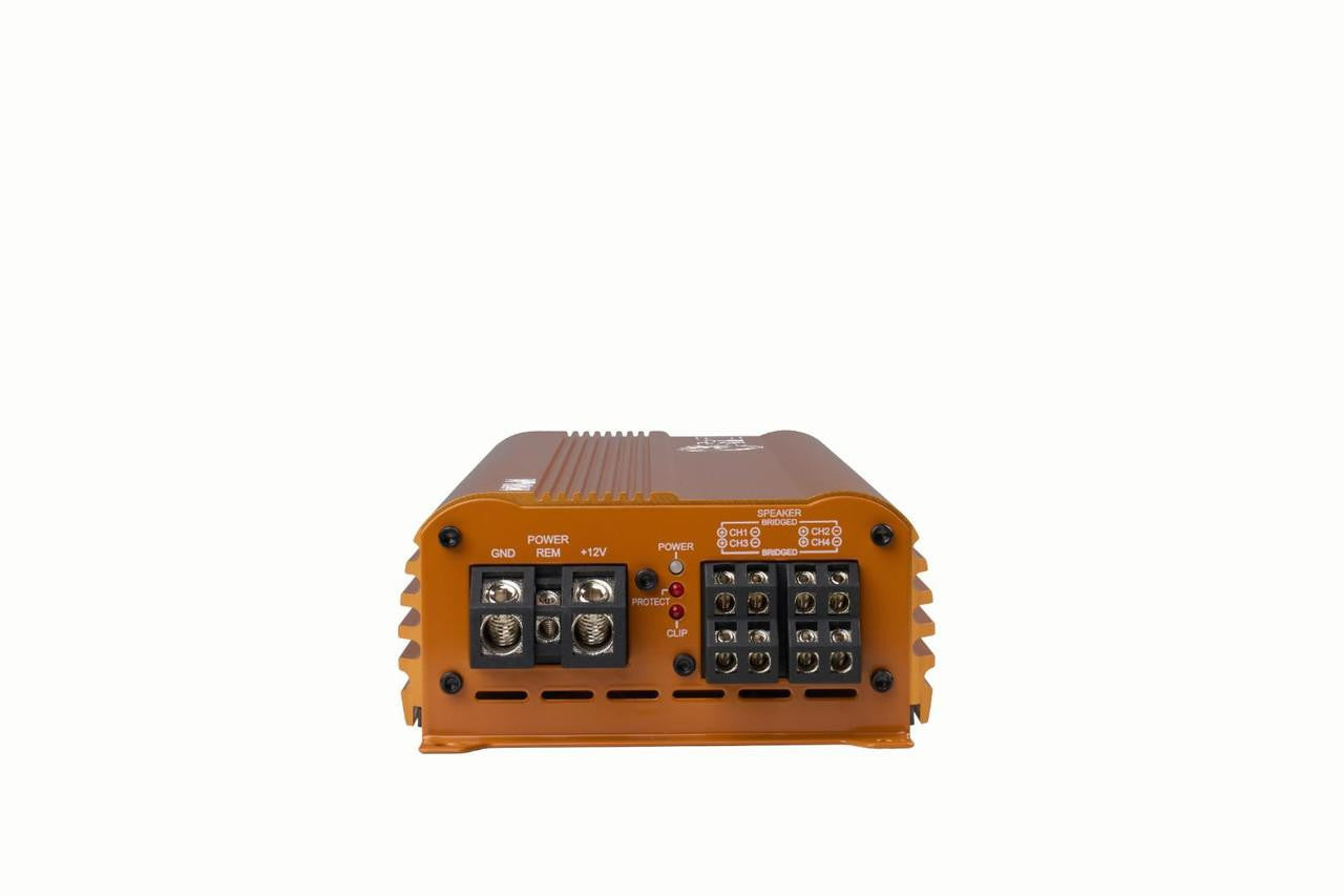 Down4Sound MM1604 (mini Maxx) - 600W RMS Mini 4 Channel Car Audio Amplifier