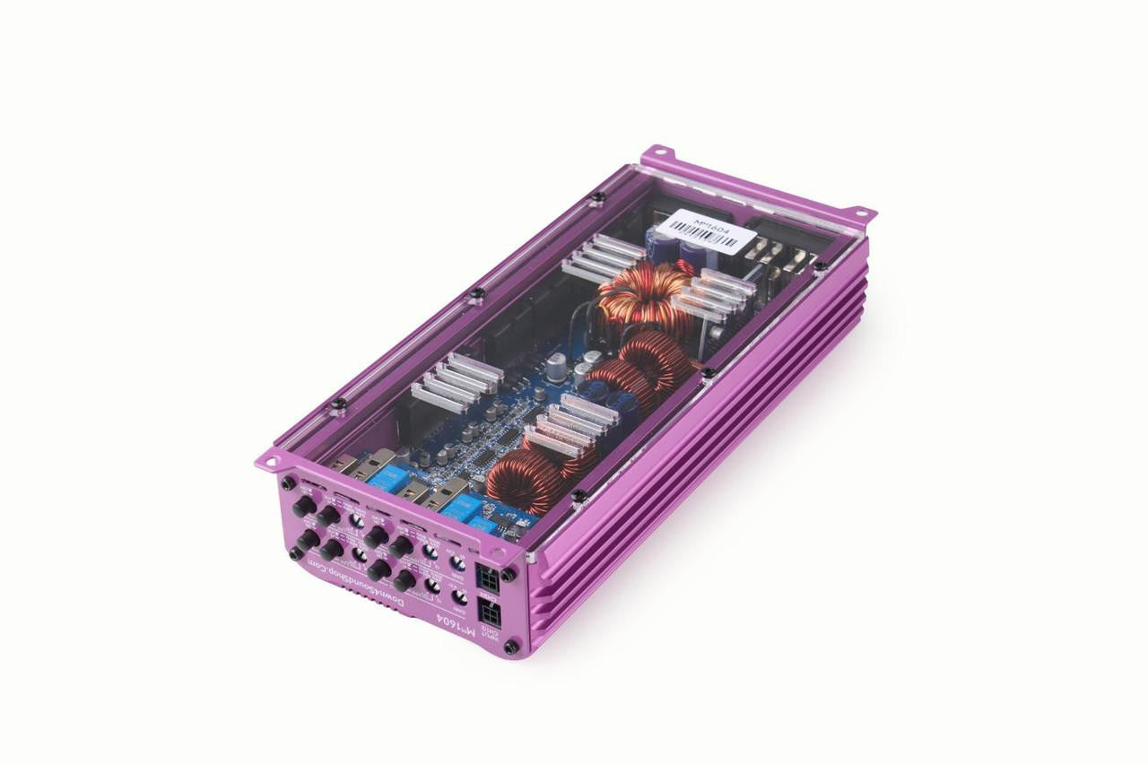 Down4Sound MM1604 (mini Maxx) - 600W RMS Mini 4 Channel Car Audio Amplifier