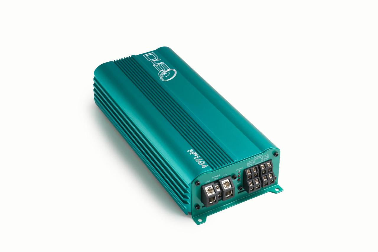 Down4Sound MM1604 (mini Maxx) - 600W RMS Mini 4 Channel Car Audio Amplifier