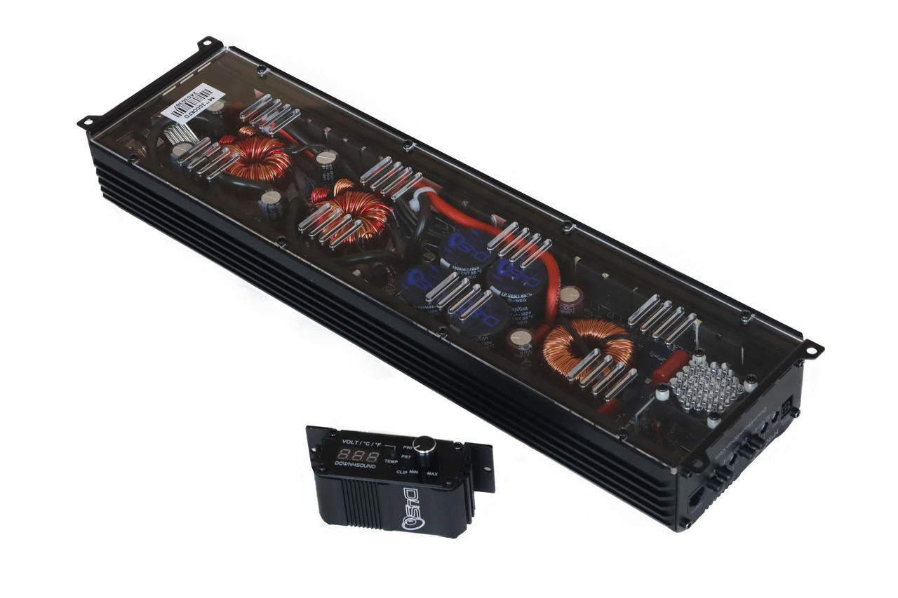Down4Sound MM3000KFD (mini Maxx) - 3000W RMS Mini Full Bridge Amplifier