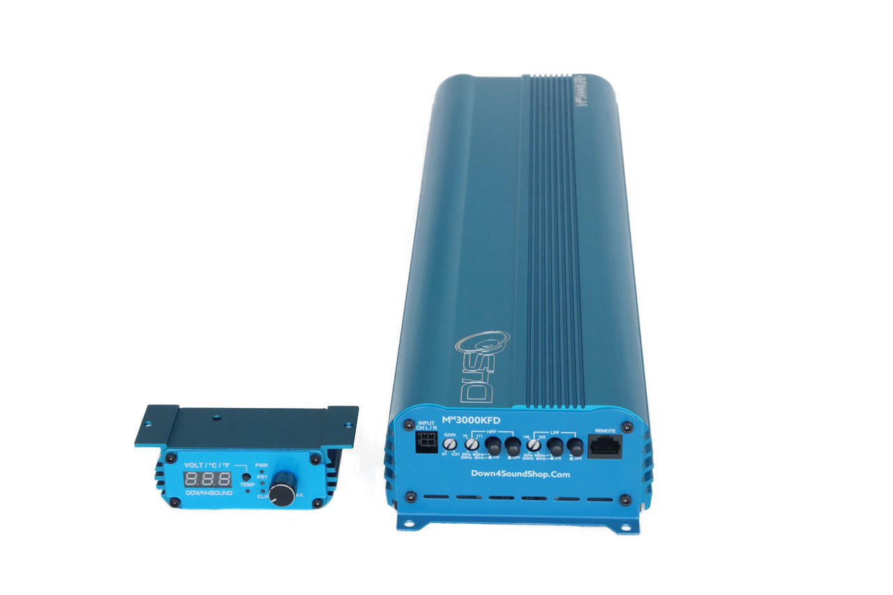 Down4Sound MM3000KFD (mini Maxx) - 3000W RMS Mini Full Bridge Amplifier