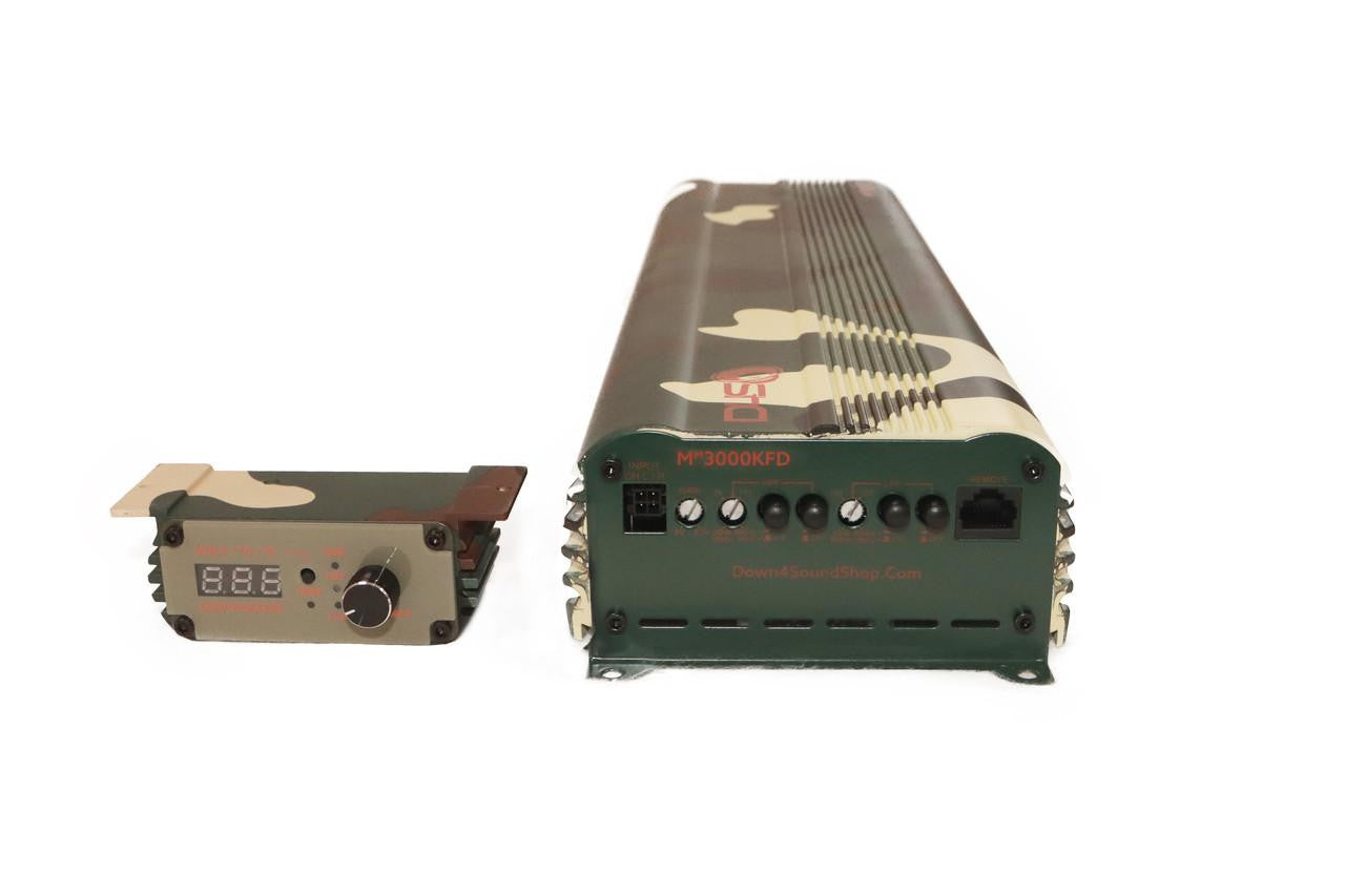 Down4Sound MM3000KFD (mini Maxx) - 3000W RMS Mini Full Bridge Amplifier