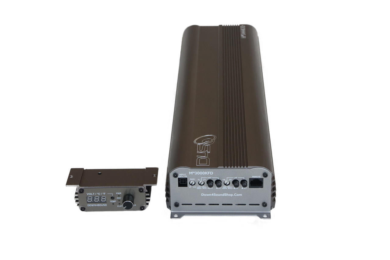Down4Sound MM3000KFD (mini Maxx) - 3000W RMS Mini Full Bridge Amplifier