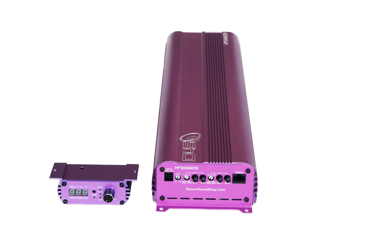 Down4Sound MM3000KFD (mini Maxx) - 3000W RMS Mini Full Bridge Amplifier