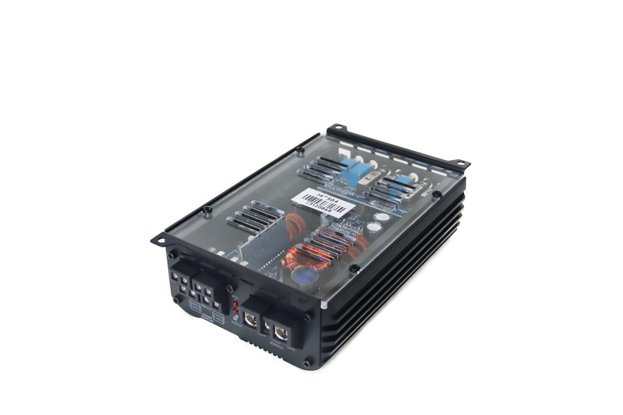 Down4Sound MM504 (mini Maxx) - 300W RMS Mini 4 Channel Amplifier