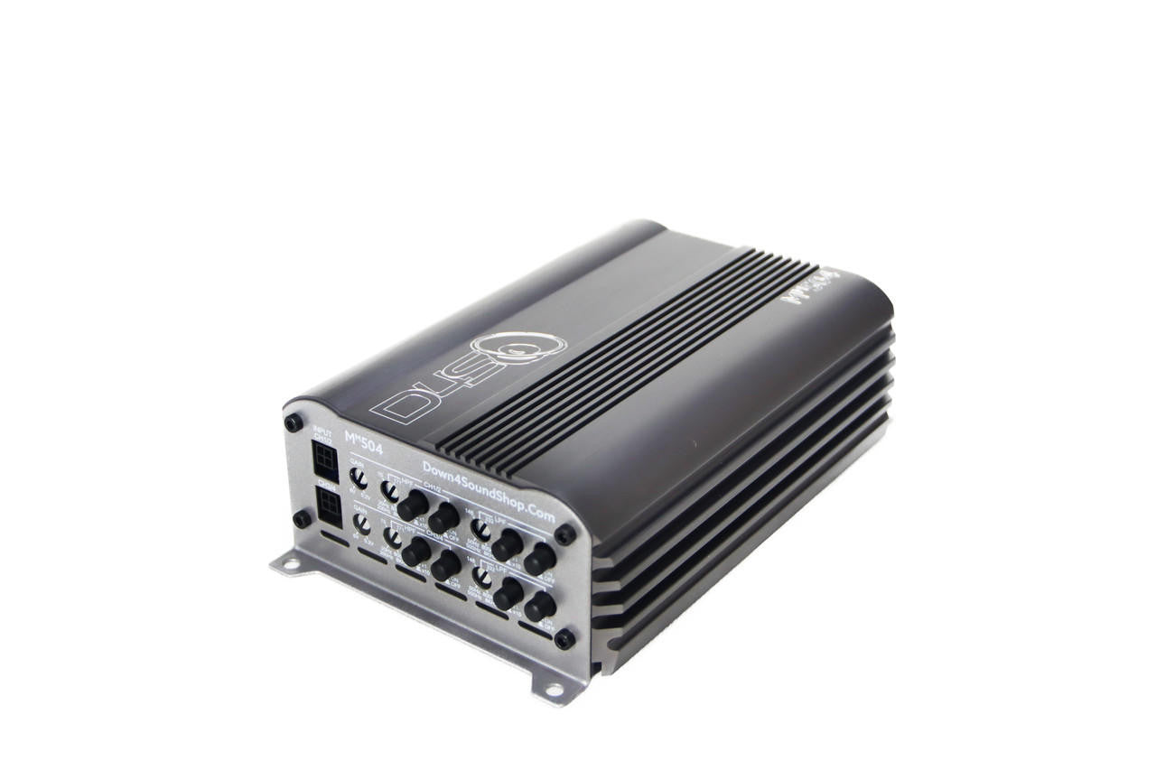 Down4Sound MM504 (mini Maxx) - 300W RMS Mini 4 Channel Amplifier