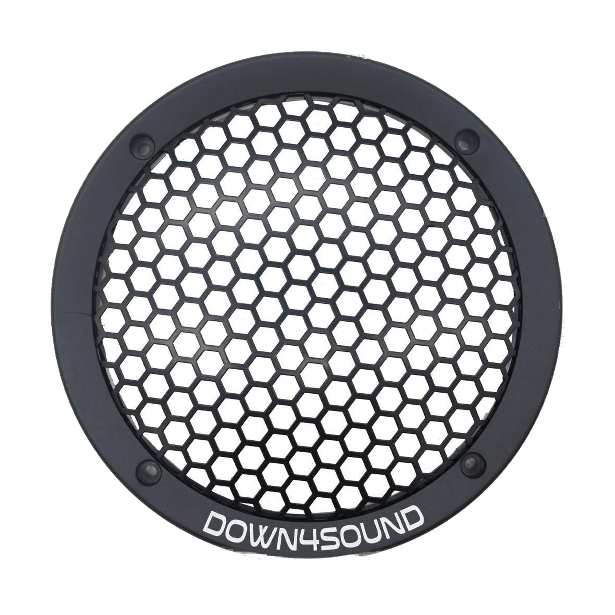 Down4Sound HEXI-GRILL 61B - 6.5 Inch Speaker Grills - Black - Single
