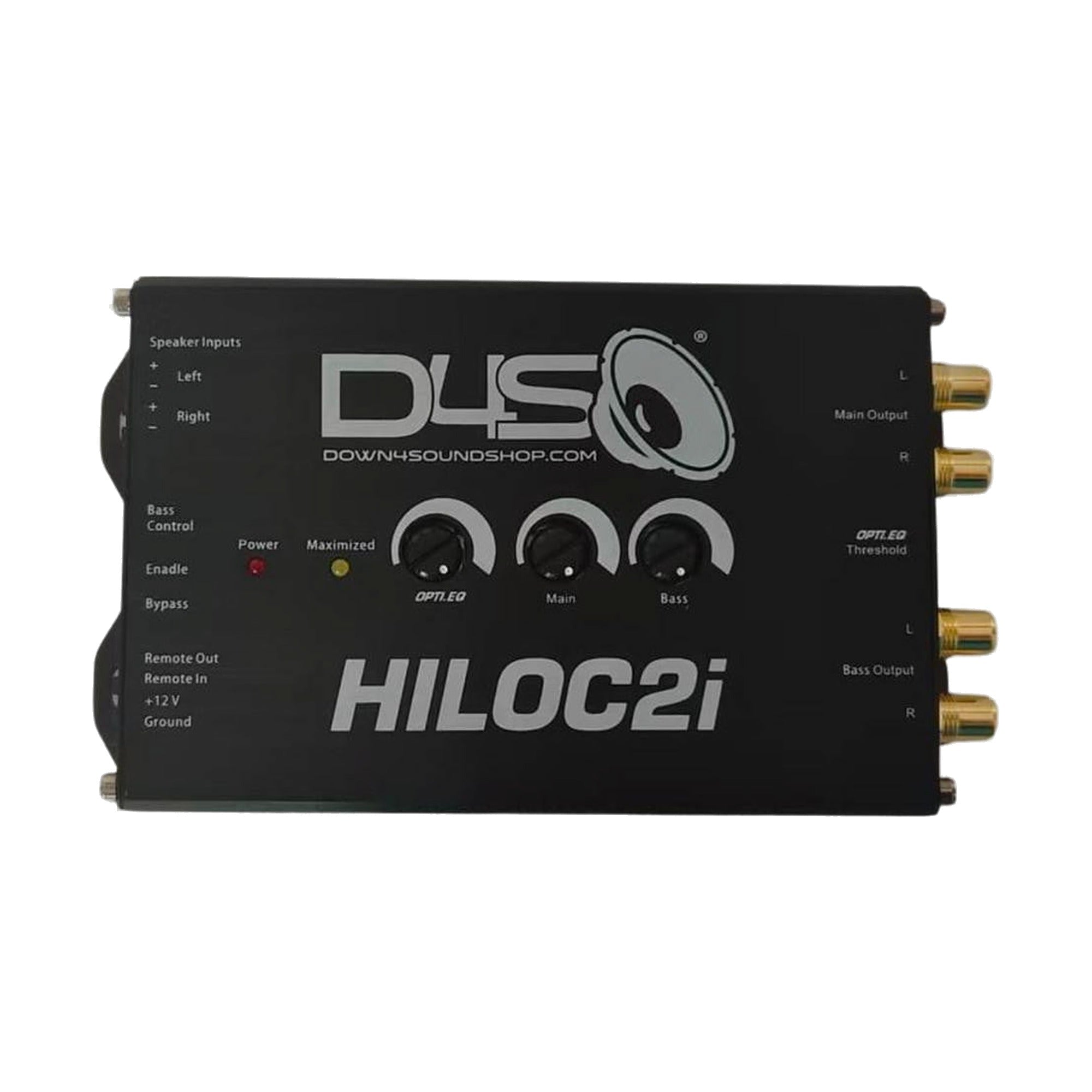 Down4Sound HI Low 2I - Intelligent Car Audio 2CH Line OUT With Clip Detection Amplifier