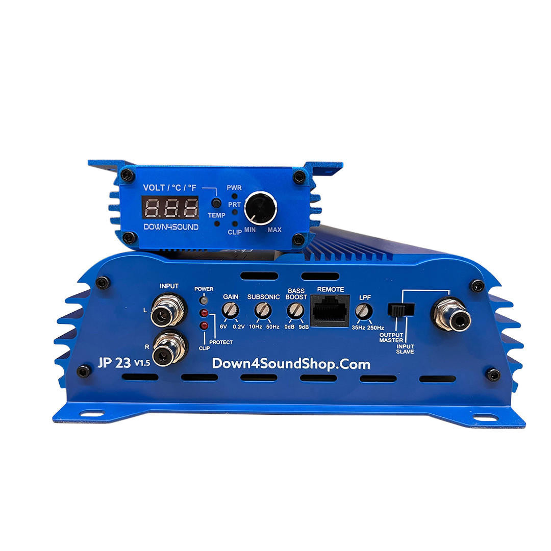 Down4Sound JP23 V1.5 - 2300W RMS Car Amplifier