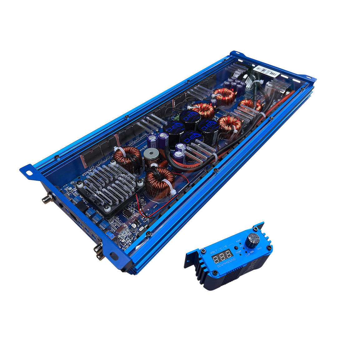 Down4Sound JP23 V1.5 - 2300W RMS Car Amplifier