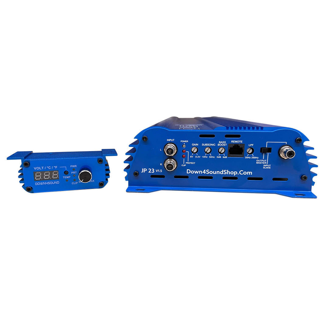 Down4Sound JP23 V1.5 - 2300W RMS Car Amplifier