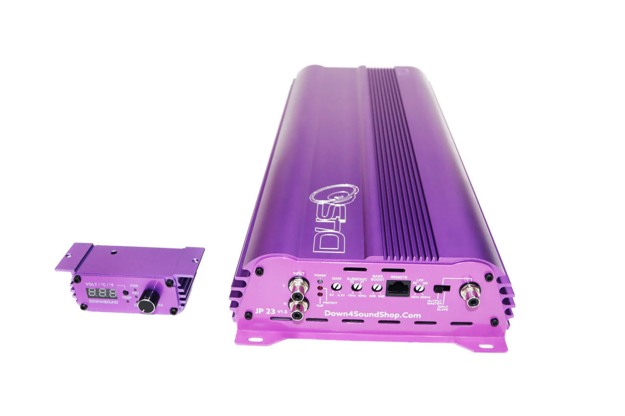 Down4Sound JP23 V1.5 - 2300W RMS Car Amplifier