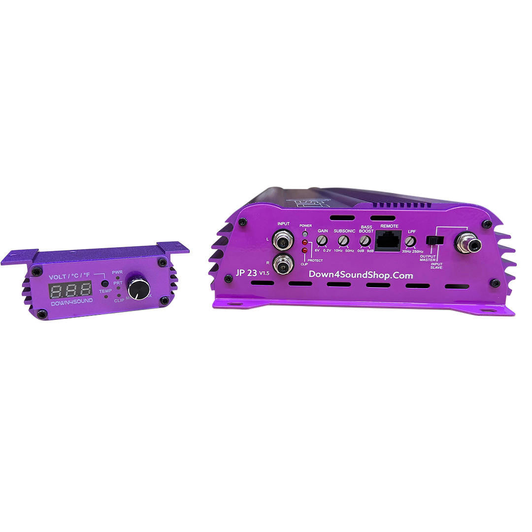 Down4Sound JP23 V1.5 - 2300W RMS Car Amplifier