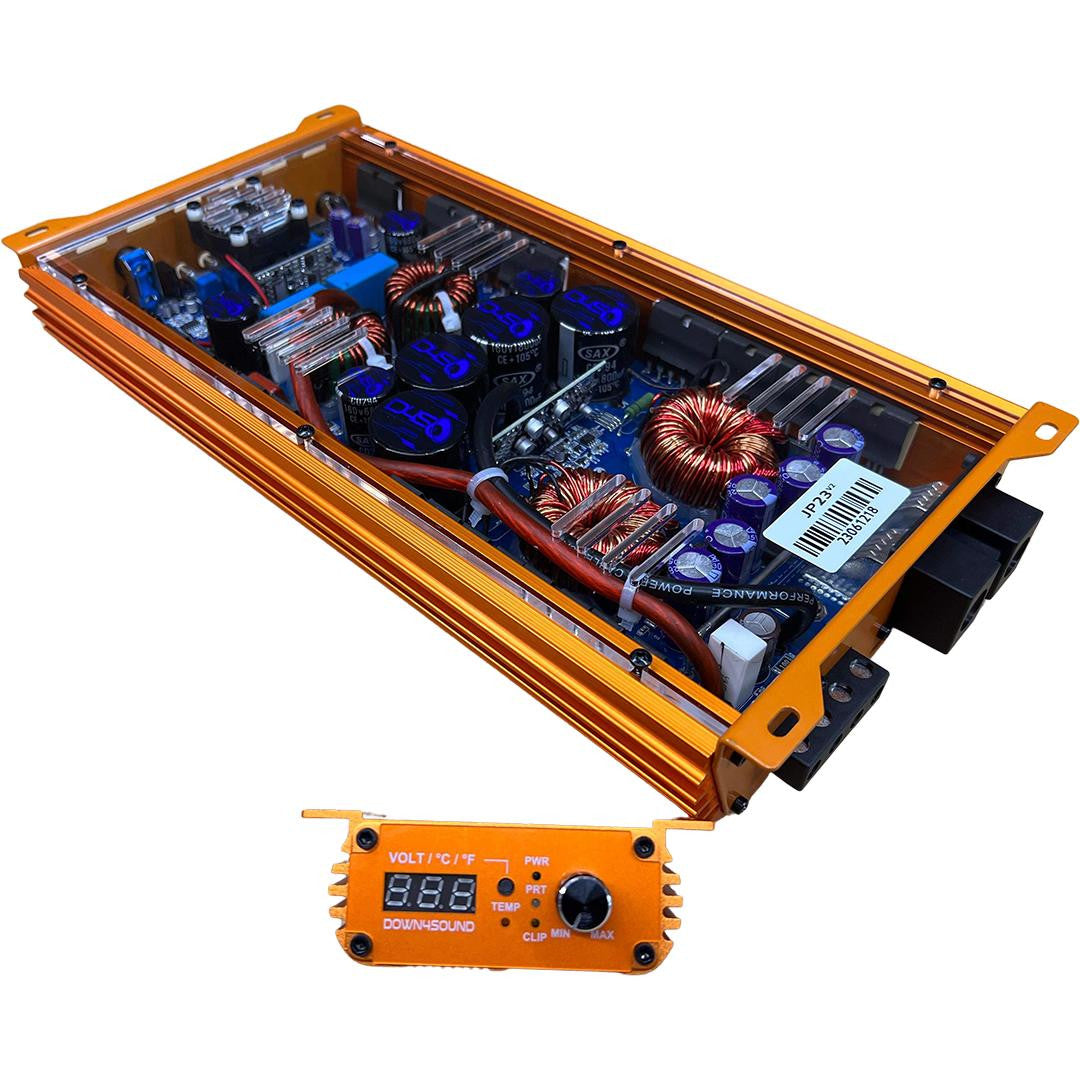 Down4Sound JP23 V2 - 2800W RMS Monoblock Amplifier