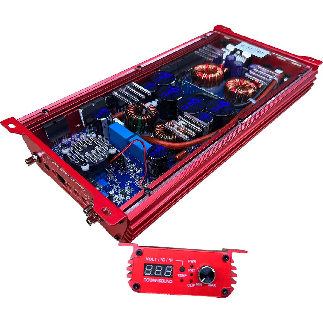 Down4Sound JP23 V2 - 2800W RMS Monoblock Amplifier