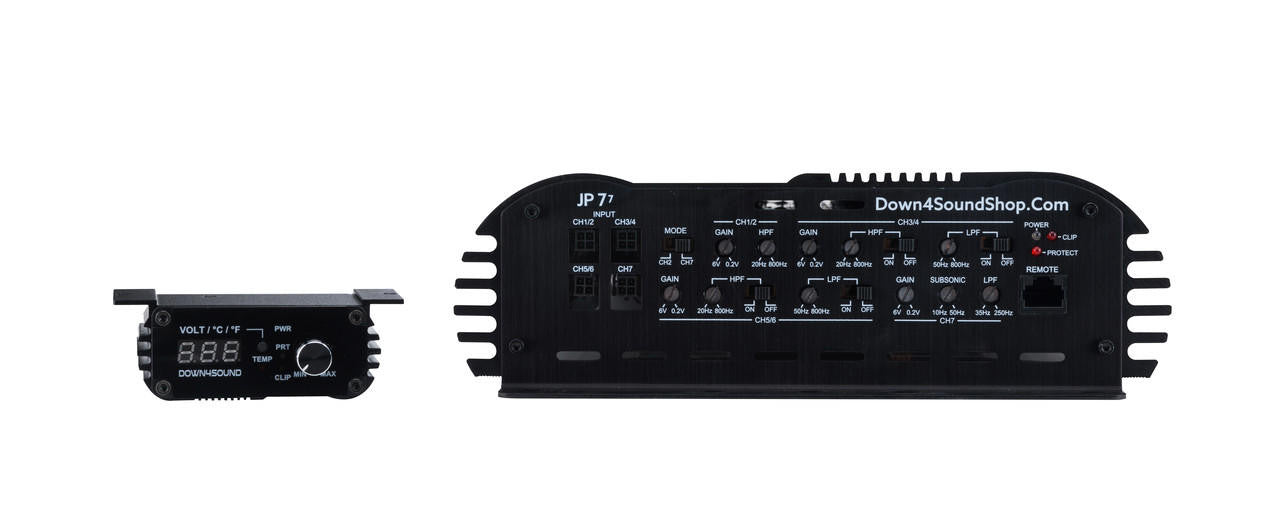 Down4Sound JP77 3000W RMS 7 Channel Amplifier