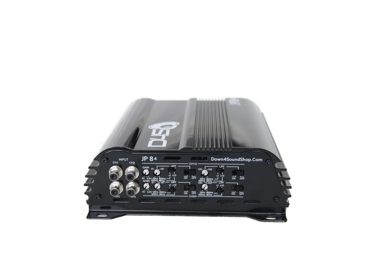 Down4Sound JP84 - 400W RMS 4 Channel Amplifier