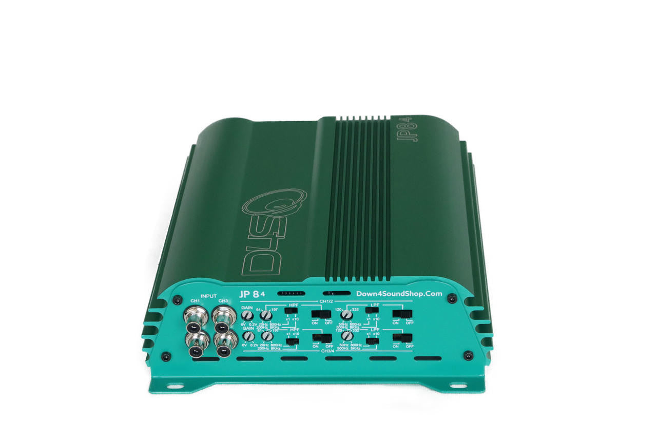Down4Sound JP84 - 400W RMS 4 Channel Amplifier