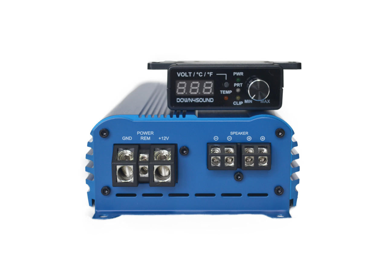 Down4Sound MM1000 (mini Maxx) - 1000W RMS Mini Car Audio Amplifier