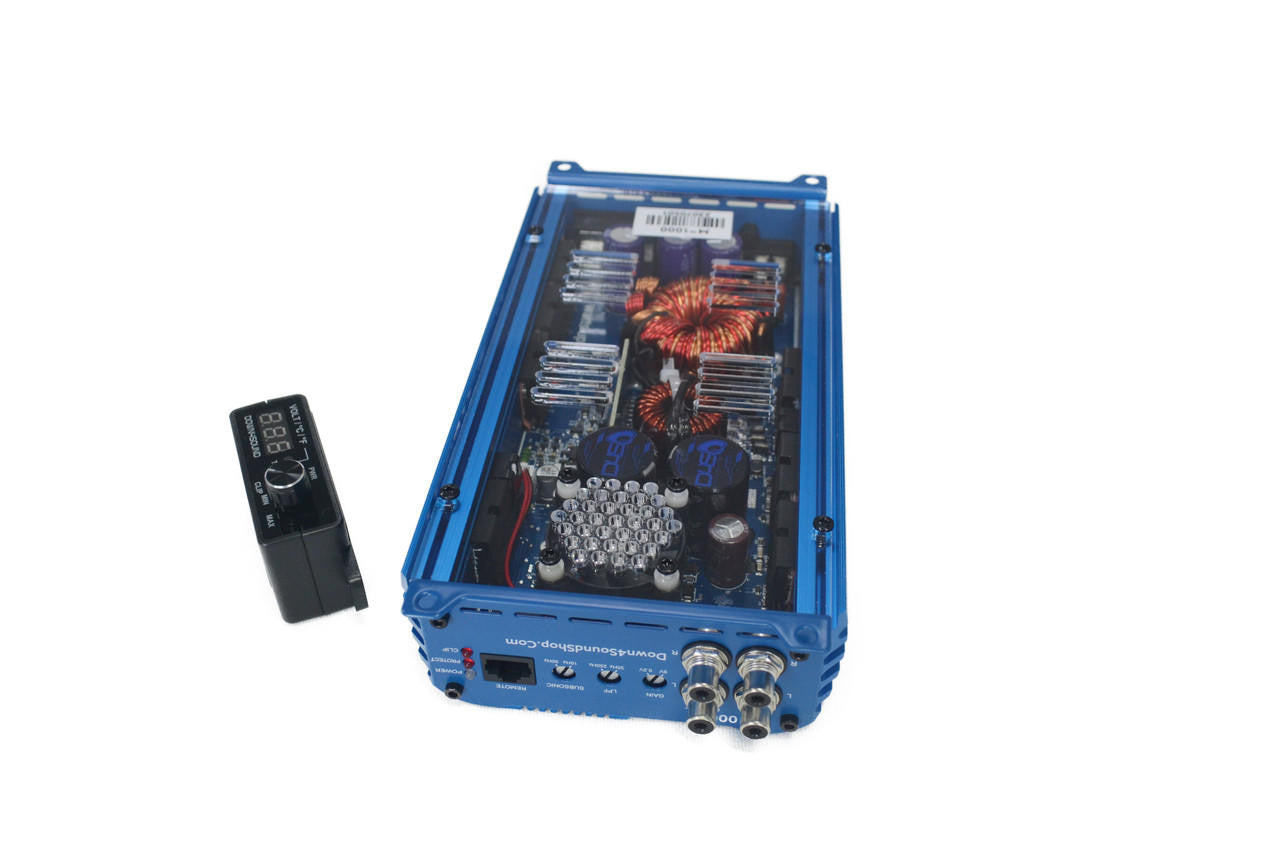 Down4Sound MM1000 (mini Maxx) - 1000W RMS Mini Car Audio Amplifier