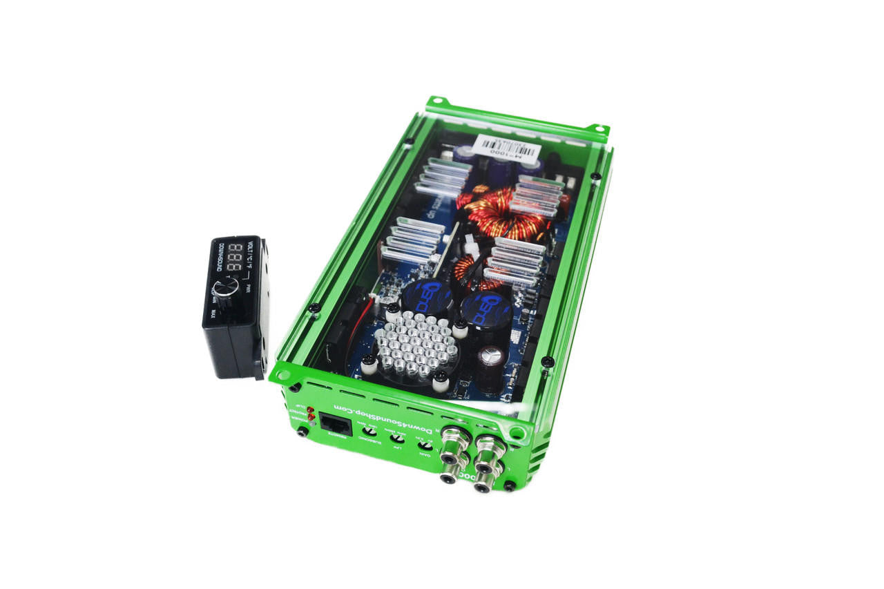 Down4Sound MM1000 (mini Maxx) - 1000W RMS Mini Car Audio Amplifier