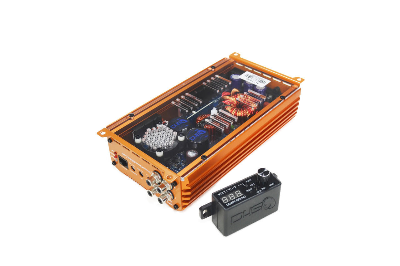 Down4Sound MM1000 (mini Maxx) - 1000W RMS Mini Car Audio Amplifier
