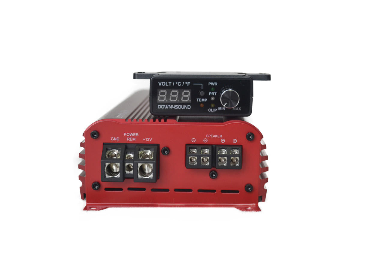 Down4Sound MM1000 (mini Maxx) - 1000W RMS Mini Car Audio Amplifier