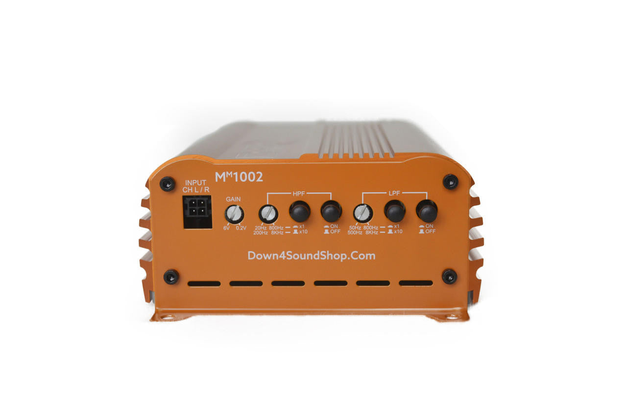 Down4Sound MM1002 (mini Maxx) - 350W RMS Mini 2 Channel Amplifier