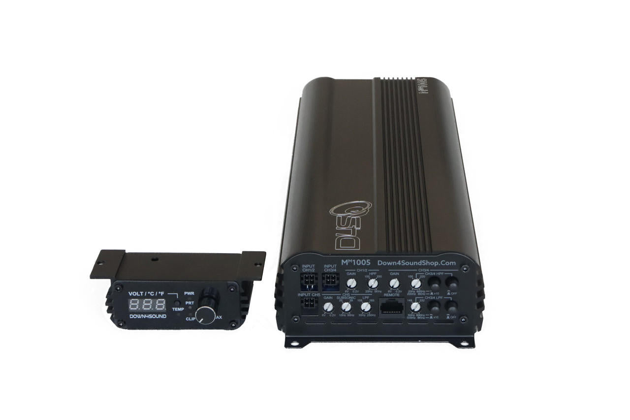 Down4Sound MM1005 (mini Maxx) - 1100W RMS Mini 5 Channel Amplifier