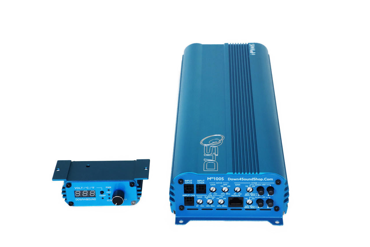 Down4Sound MM1005 (mini Maxx) - 1100W RMS Mini 5 Channel Amplifier