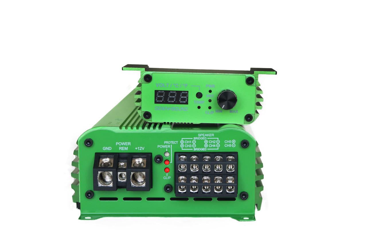 Down4Sound MM1005 (mini Maxx) - 1100W RMS Mini 5 Channel Amplifier