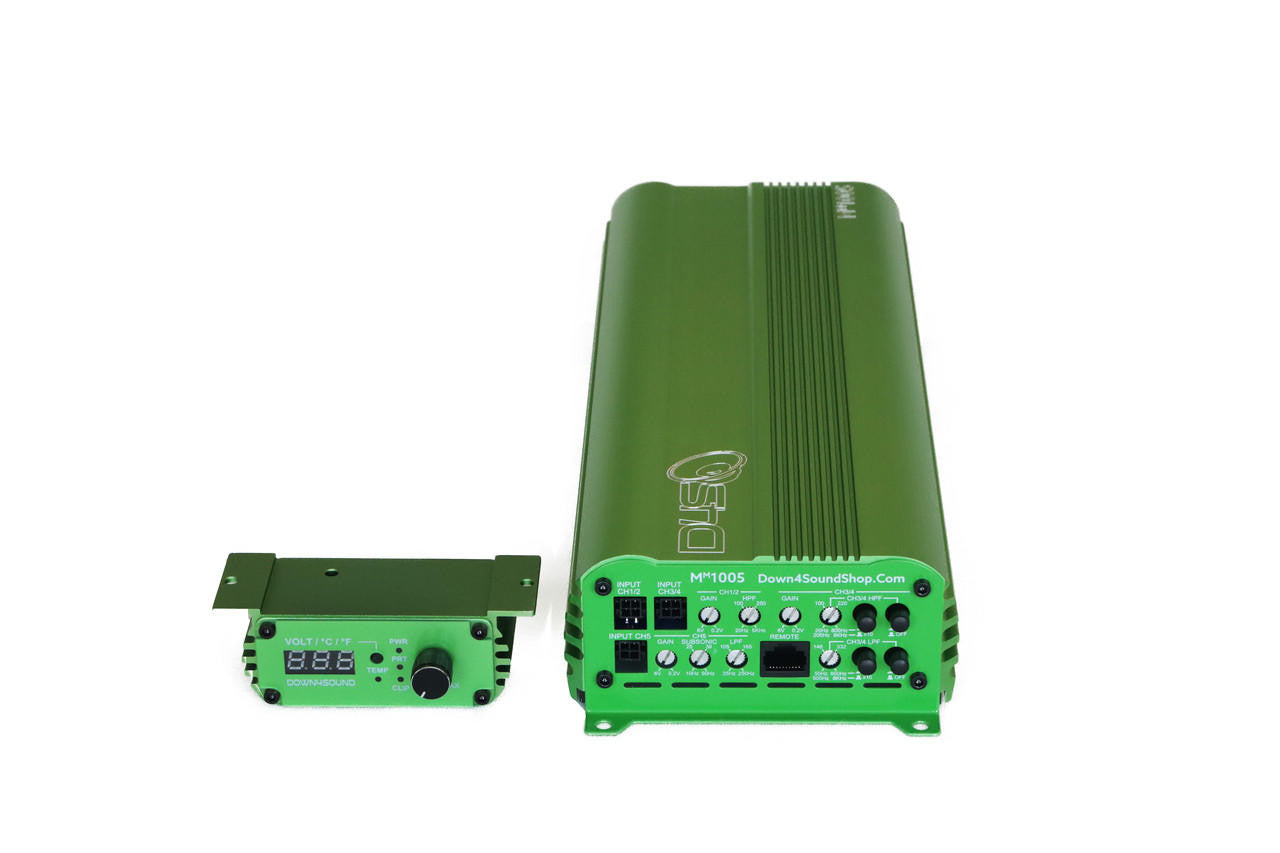 Down4Sound MM1005 (mini Maxx) - 1100W RMS Mini 5 Channel Amplifier