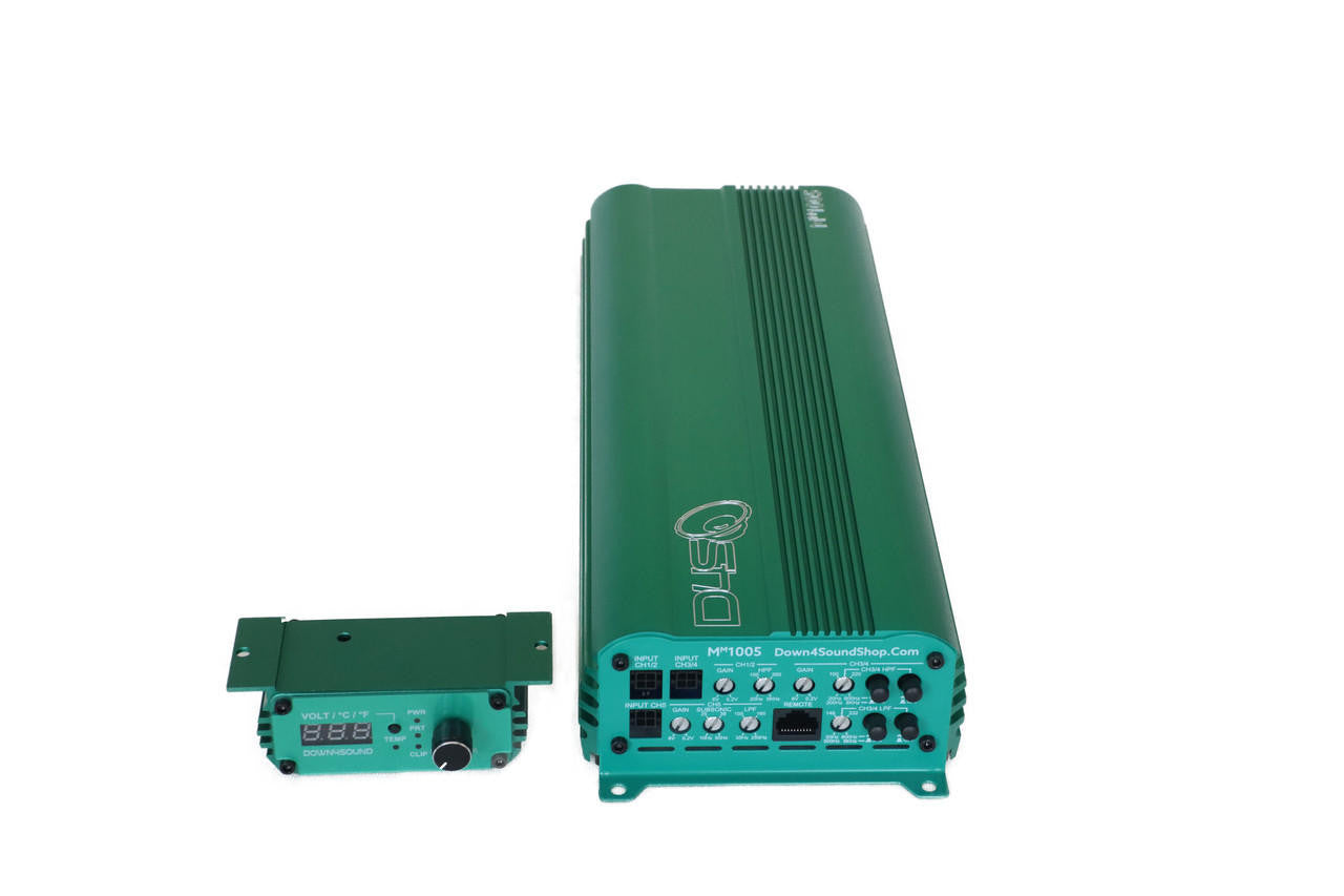 Down4Sound MM1005 (mini Maxx) - 1100W RMS Mini 5 Channel Amplifier