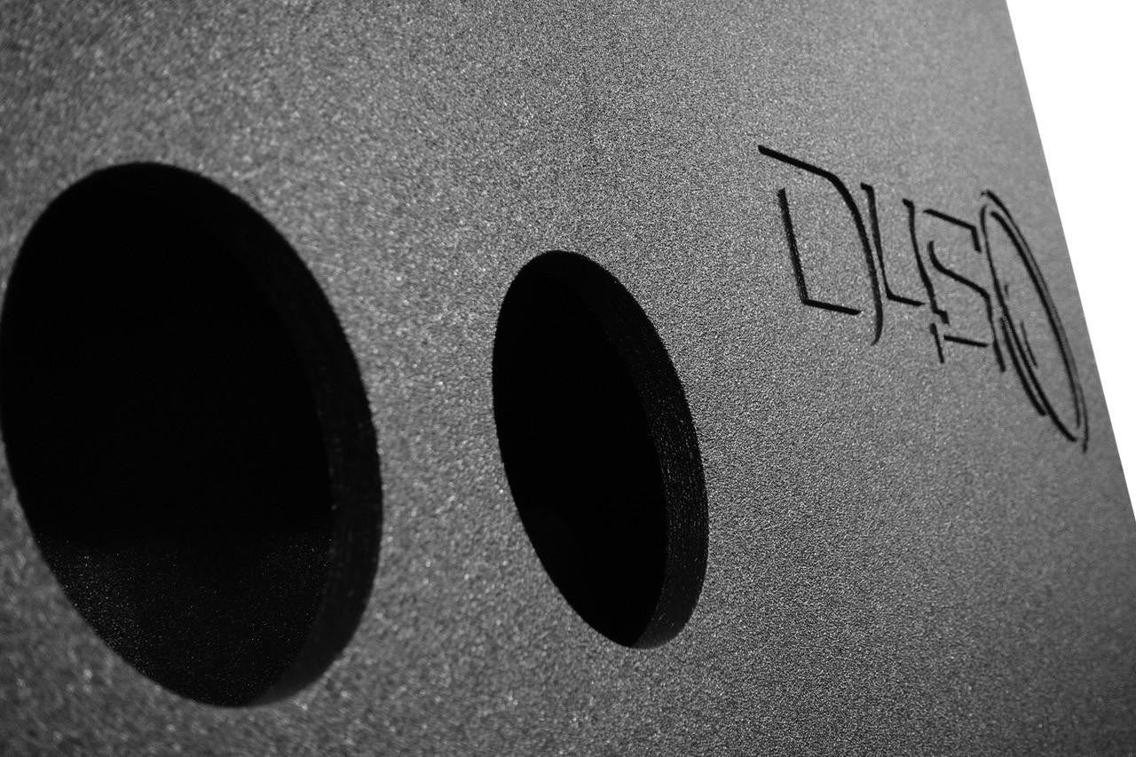 Down4Sound PRO-FAB - Birch - 4X 6.5-INCH Ported Subwoofer Enclosure - 99-07 CHEVY/GMC Crew CAB - Behind Seat