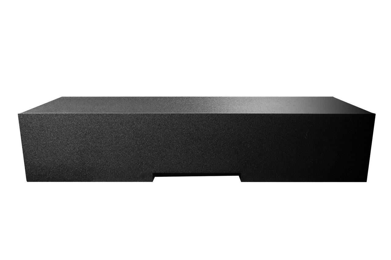 Down4Sound PRO-FAB - Birch - 4X 8-INCH Ported Subwoofer Enclosure - 07-13 CHEVY/GM Crew CAB - 2.5-INCH Seat Lift Required