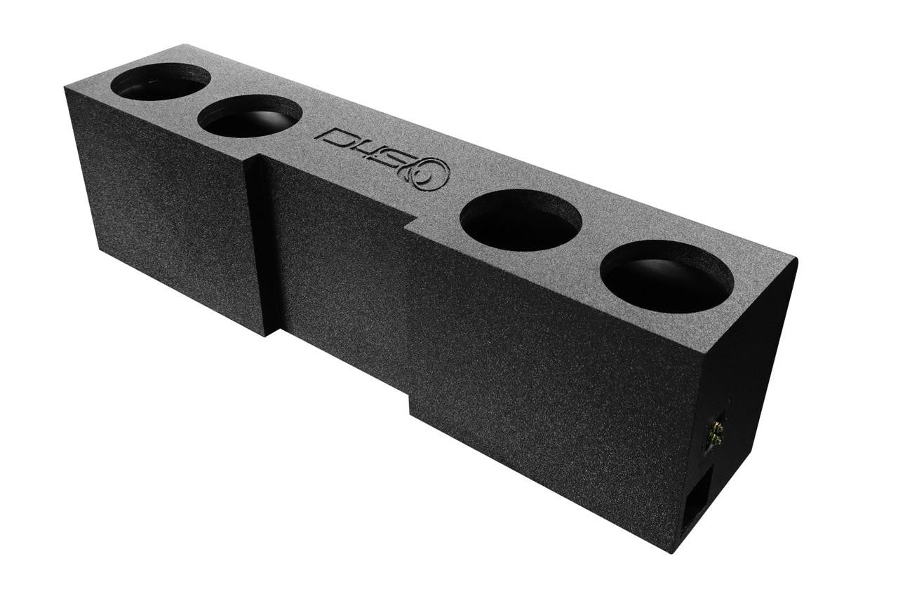 Down4Sound PRO-FAB - Birch - 4X 8-INCH Ported Subwoofer Enclosure - 07-13 CHEVY/GM Crew CAB - 2.5-INCH Seat Lift Required