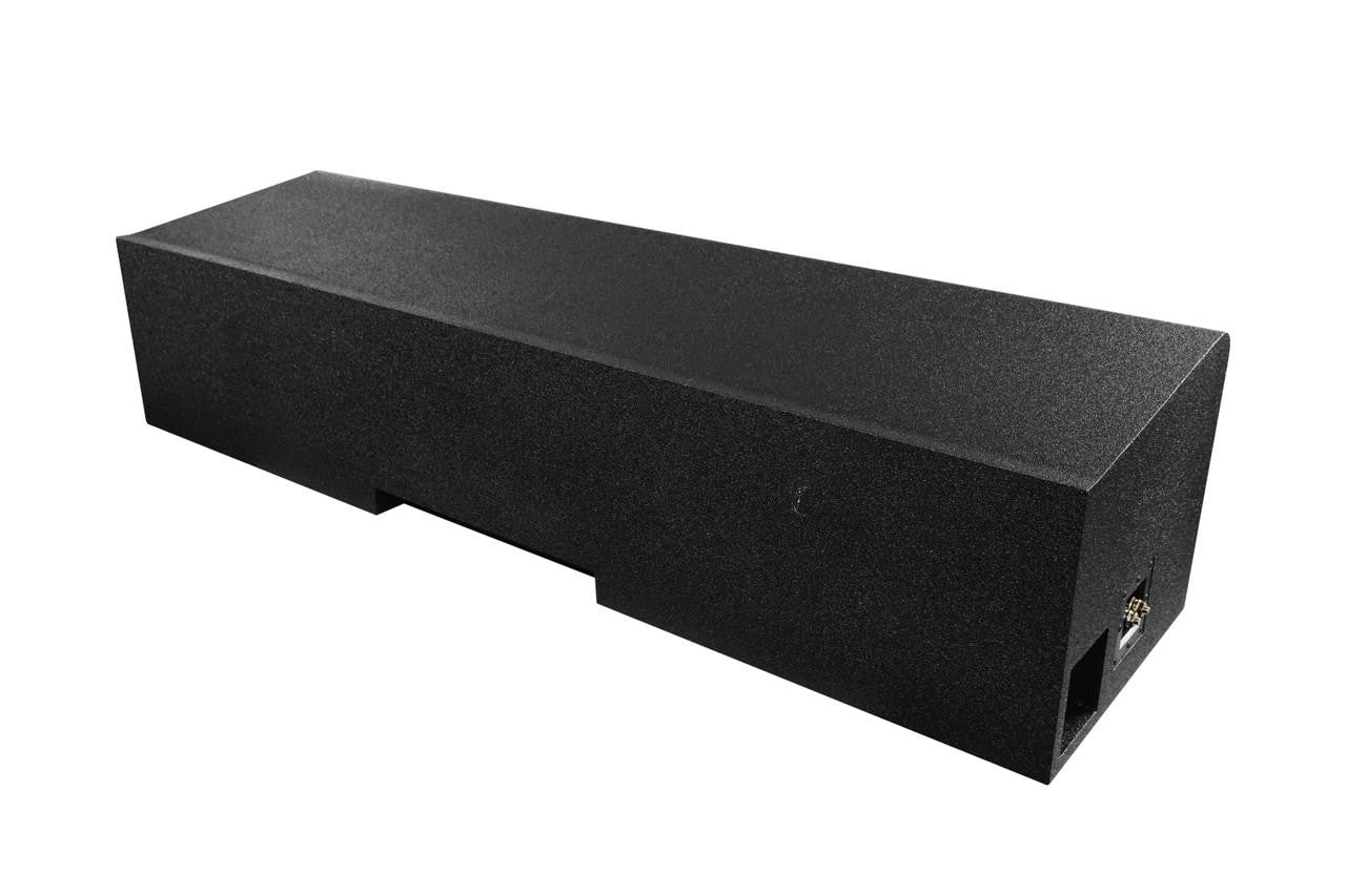 Down4Sound PRO-FAB - Birch - 4X 8-INCH Ported Subwoofer Enclosure - 07-13 CHEVY/GM Crew CAB - 2.5-INCH Seat Lift Required