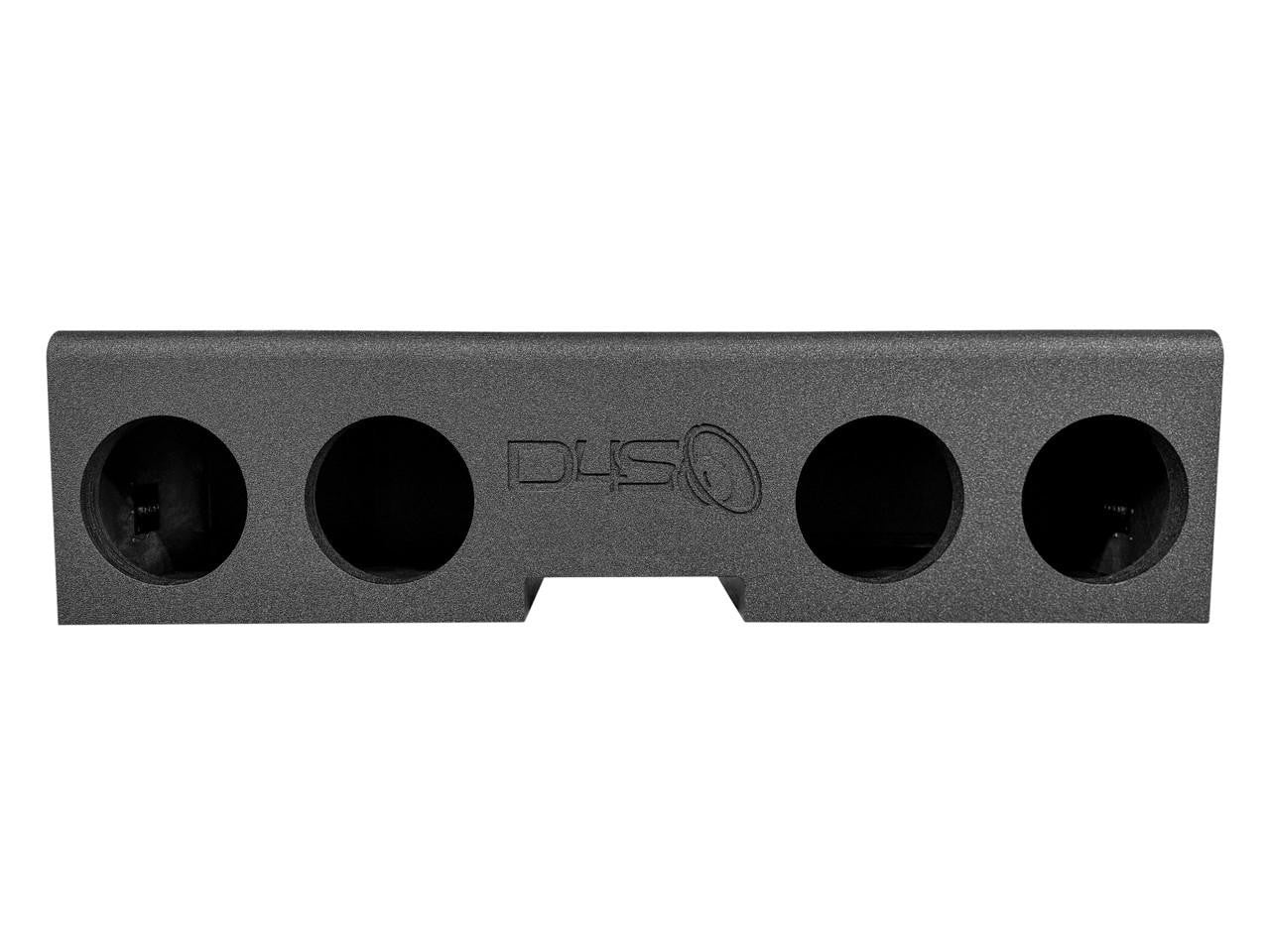 Down4Sound PRO-FAB - Birch - 4X 8-INCH Ported Subwoofer Enclosure - 19+ GM/CHEVY Crew CAB - 2.5-INCH Seat Lift Required