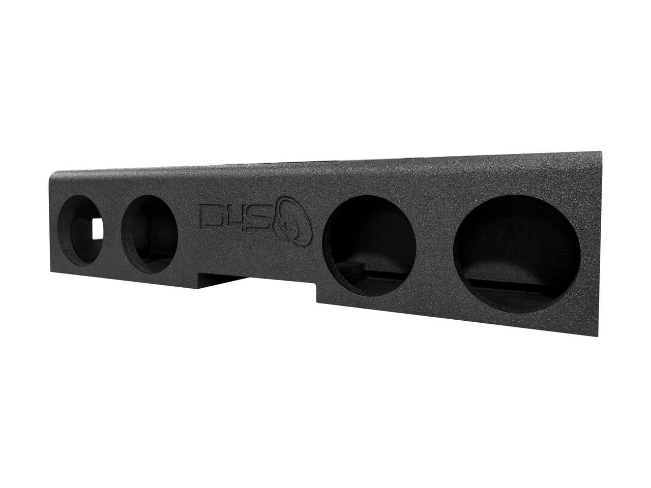 Down4Sound PRO-FAB - Birch - 4X 8-INCH Ported Subwoofer Enclosure - 19+ GM/CHEVY Crew CAB - Under Seat - NO Lift