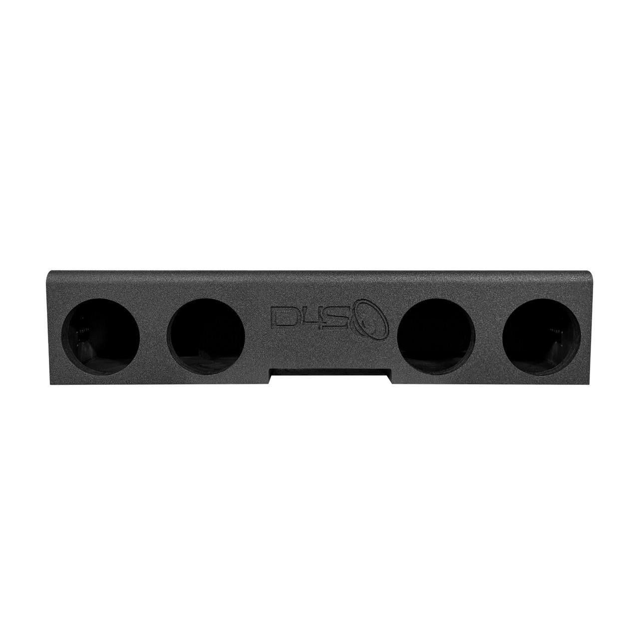 Down4Sound PRO-FAB - Birch - 4X 8-INCH Ported Subwoofer Enclosure - 19+ GM/CHEVY Crew CAB - Under Seat - NO Lift
