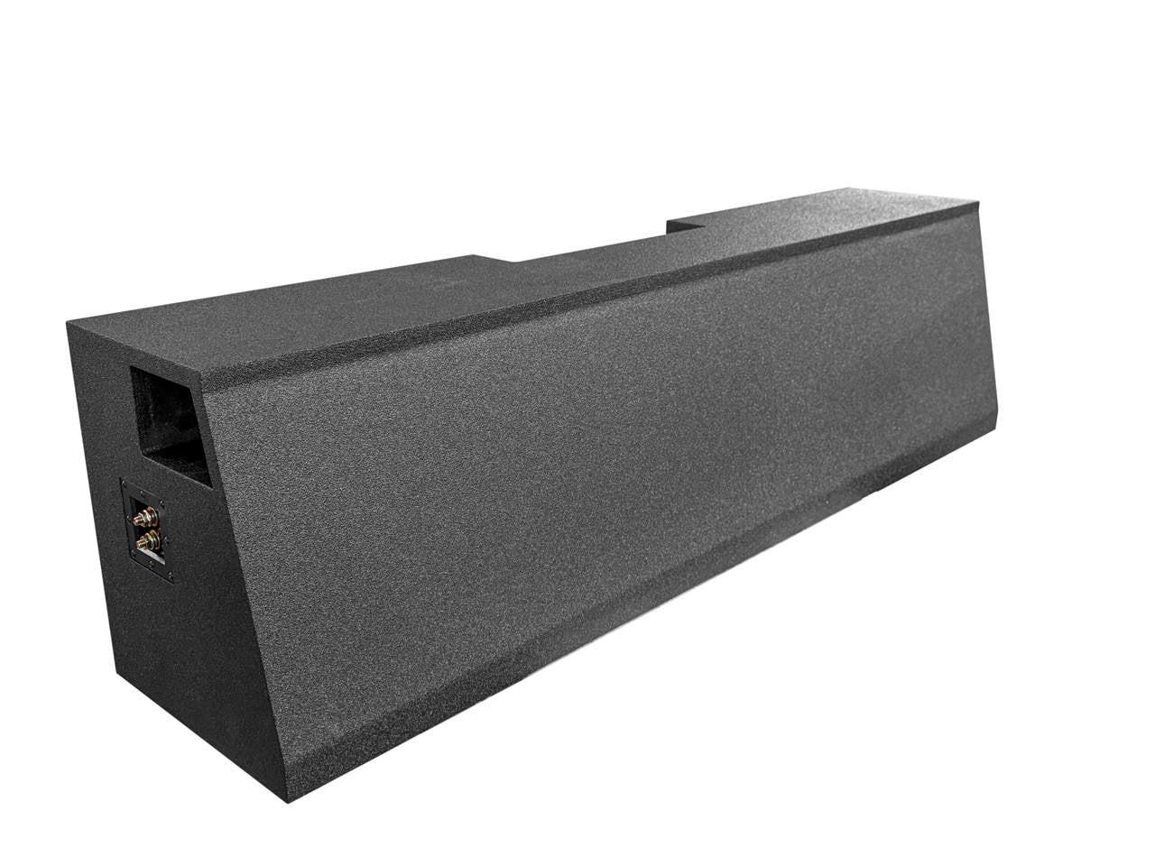 Down4Sound PRO-FAB - Birch - 4X 8-INCH Ported Subwoofer Enclosure - 99-07 GM/CHEVY Extended CAB - 2.5-INCH Seat Lift Required