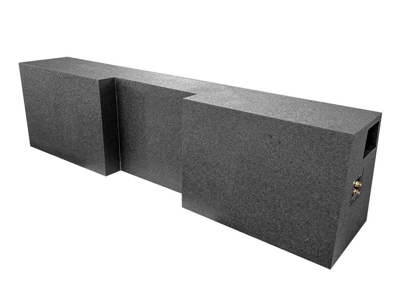 Down4Sound PRO-FAB - Birch - 4X 8-INCH Ported Subwoofer Enclosure - 99-07 GM/CHEVY Extended CAB - 2.5-INCH Seat Lift Required