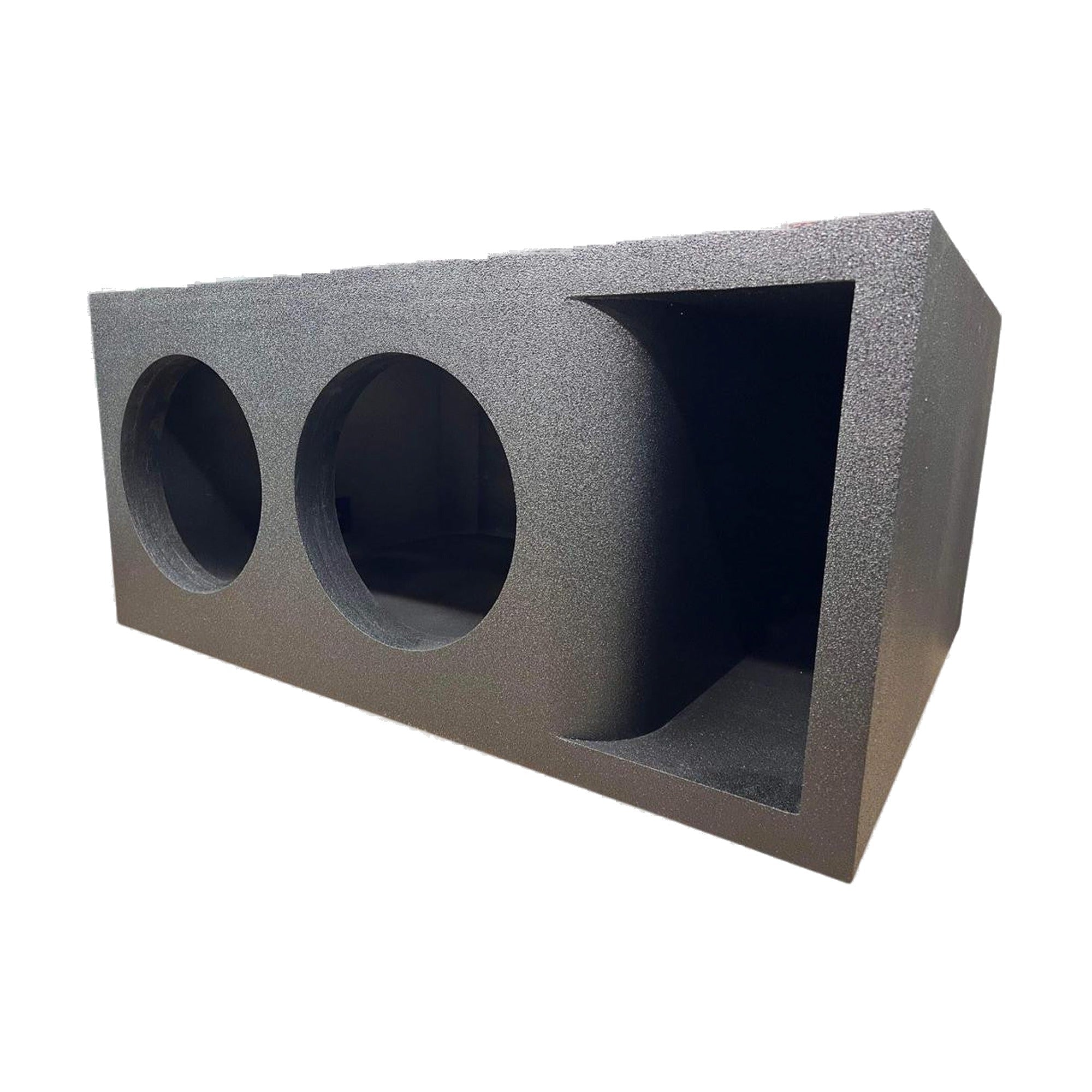 Down4Sound PRO-FAB HD3- 2 12 SUB Box Dual HD 12-INCH Kerf Port Subwoofer Enclosure Box