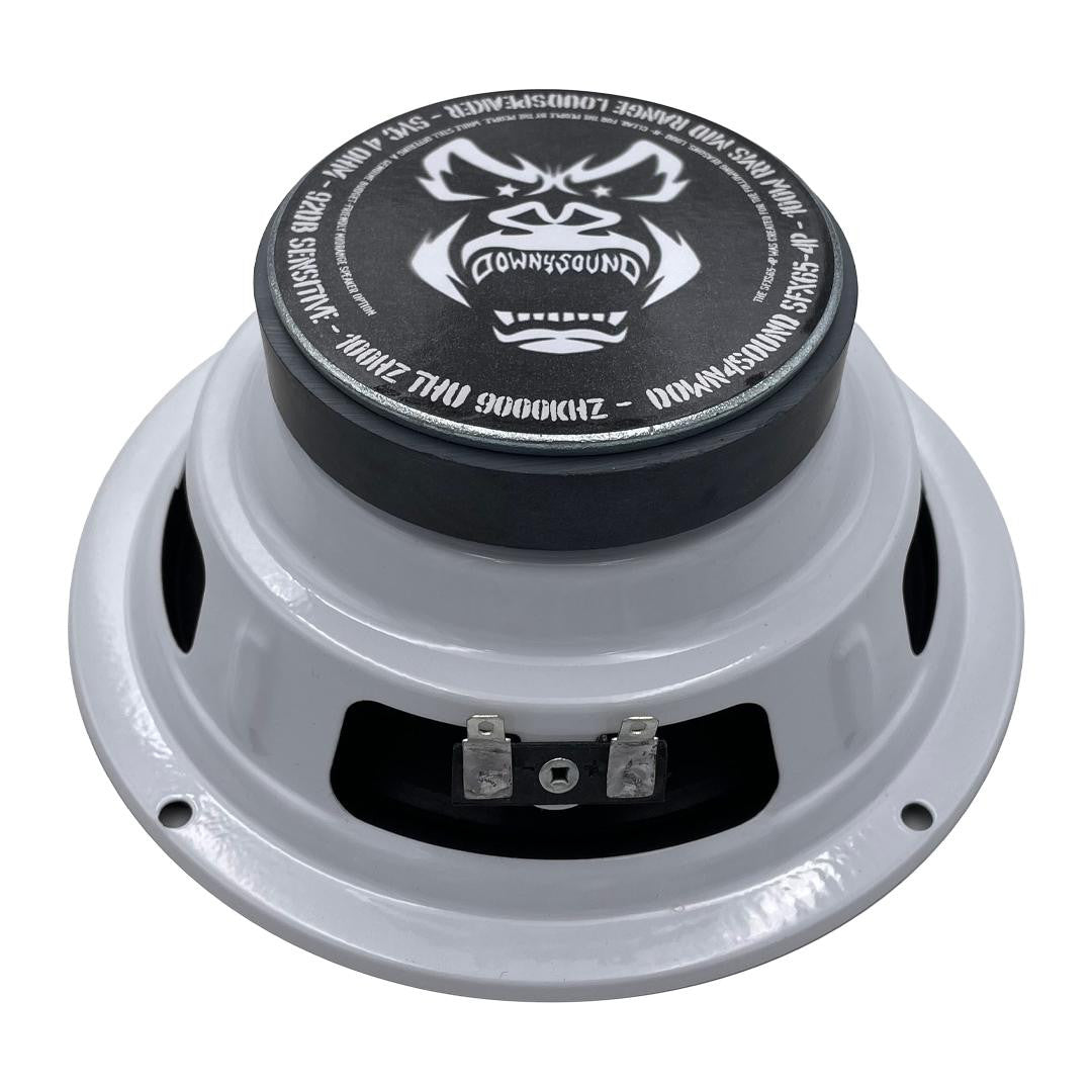 Down4Sound SFX65-4P - 6.5 Inch Midrange Speakers 4 OHM - 200W RMS (pair)