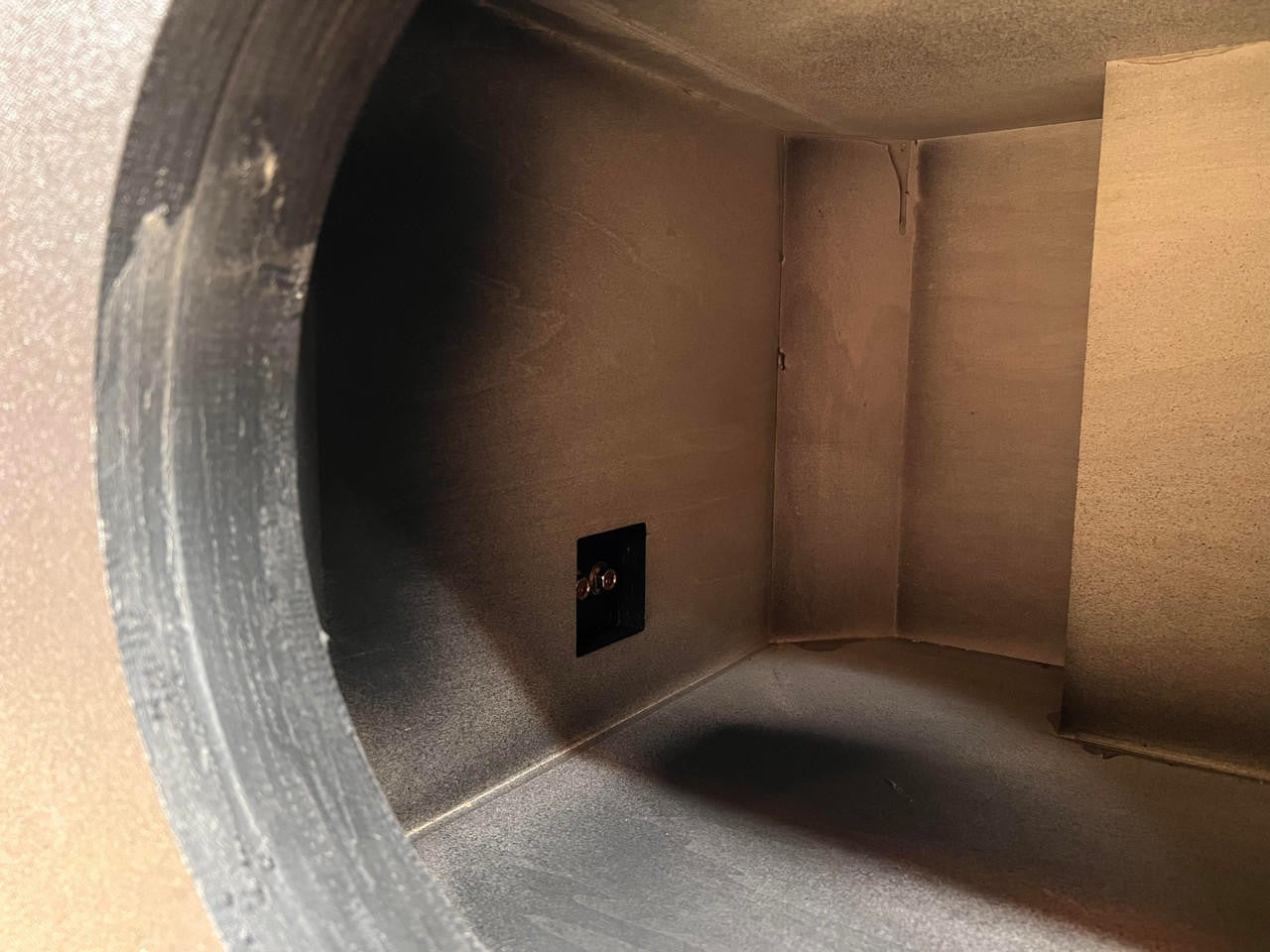 Down4Sound PRO-FAB HD3 12 1 12 SUB Box Single HD 12-INCH Kerf Port Subwoofer Enclosure Box