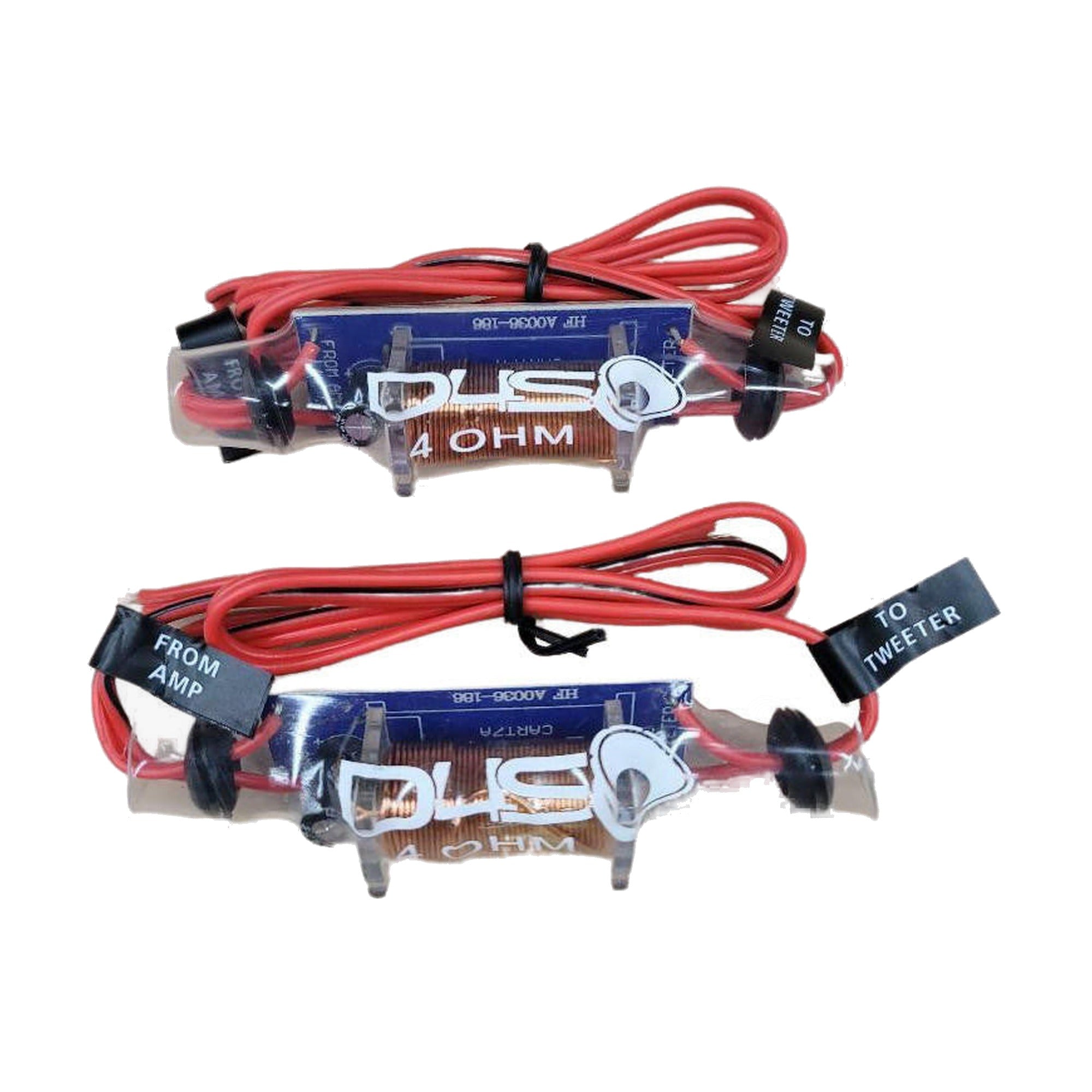 Down4Sound Tweeter Crossover ( Bass Blocker ) 4 OHM Pair