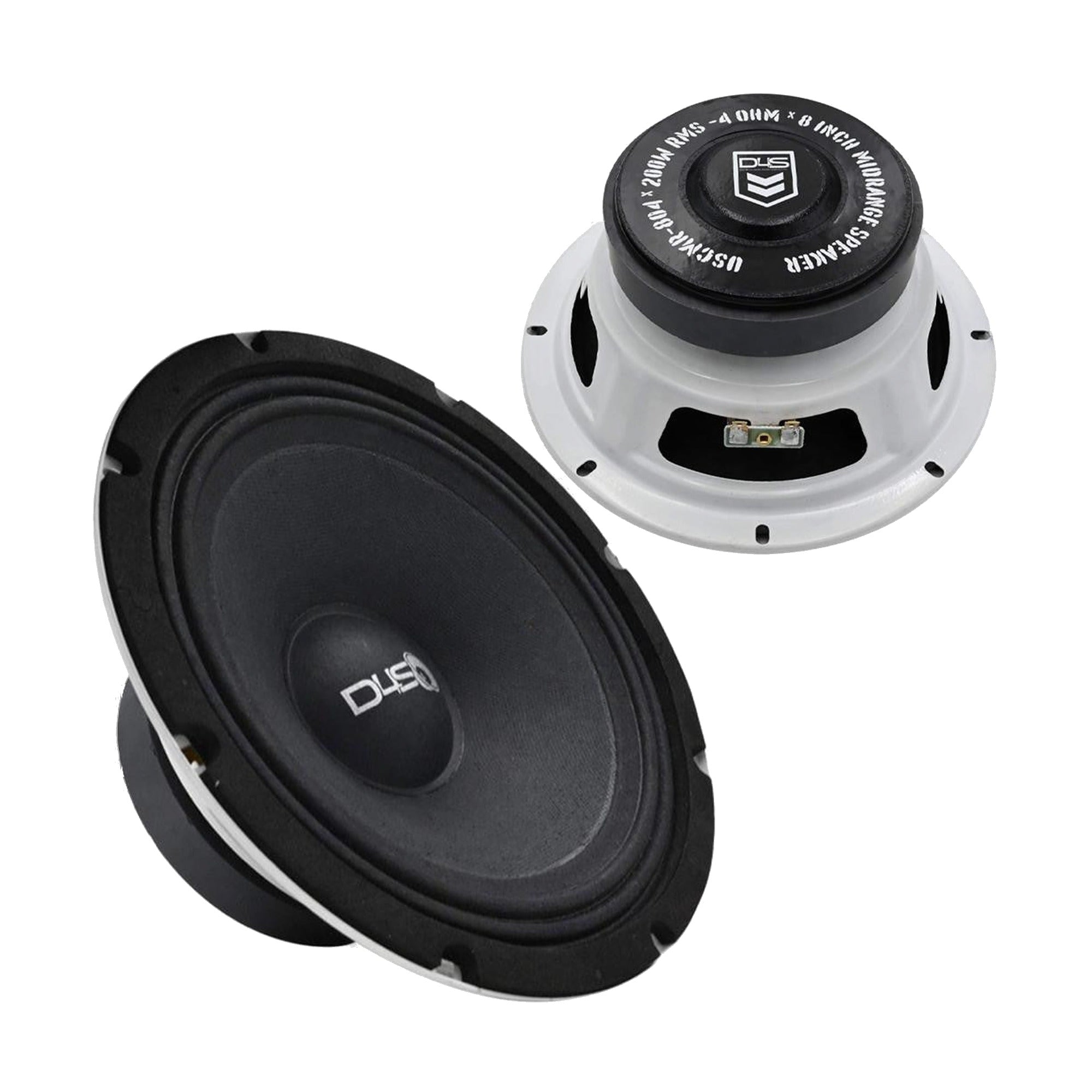 Down4Sound USCMR-804 8 Inch Midrange Speaker 4 OHM 200W RMS - Each
